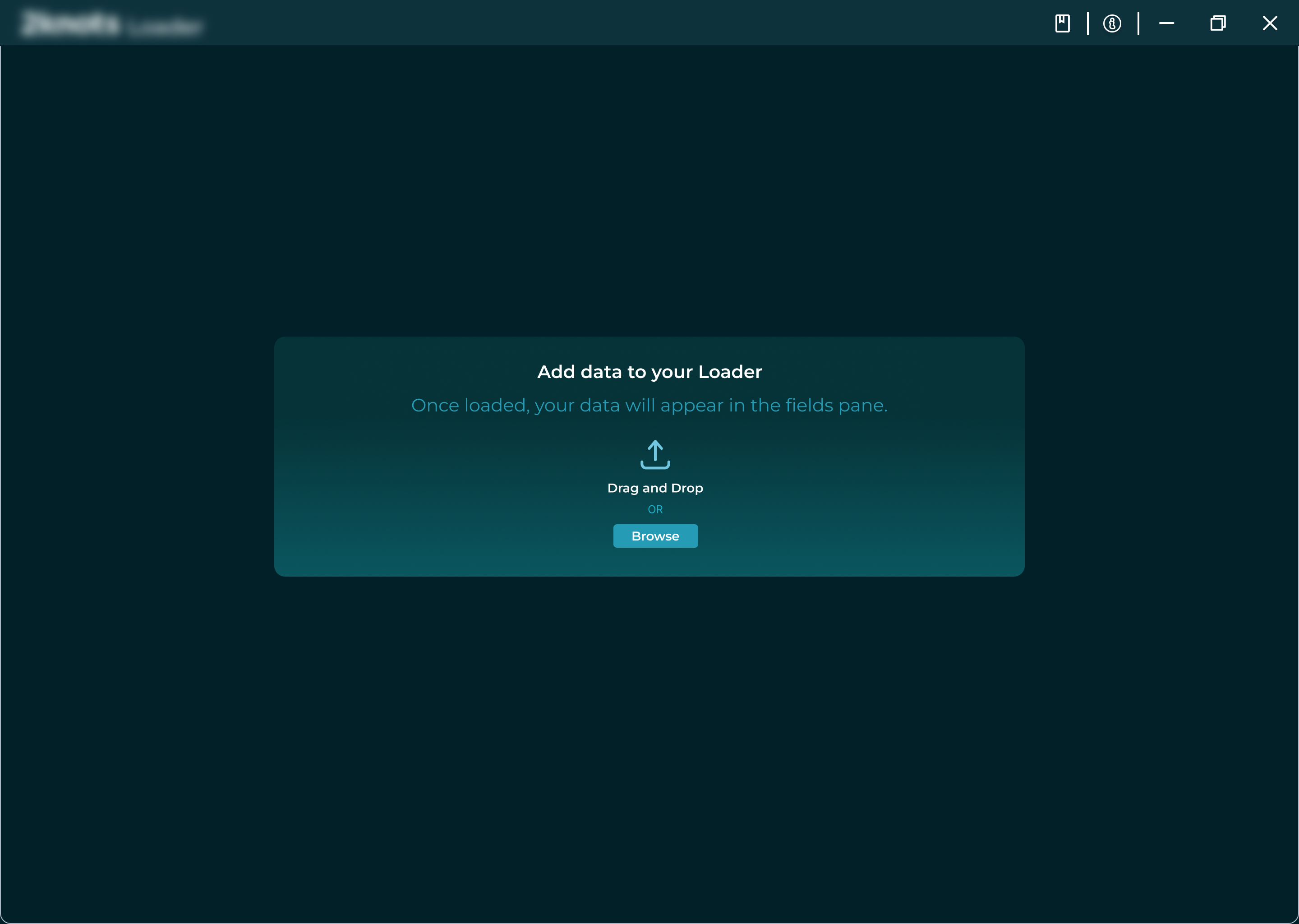 Add Data - Upload Interface